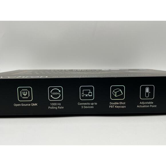 Keychron K2 HE Keyboard and M3 Lite Mouse Wood Frame Wireless Elite Bundle - Picture 9 of 12